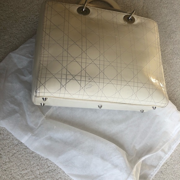 Authentic Lady Dior Satchel Bag - Picture 13 of 14